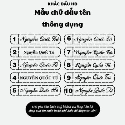 mẫu chữ tên thông dụng 1