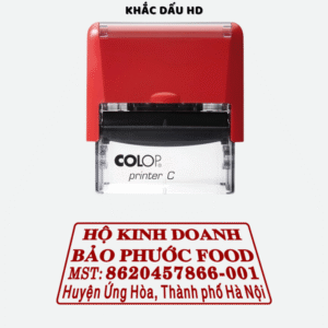 Ảnh khắc dấu mã số thuế