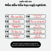 mẫu dấu tiểu học