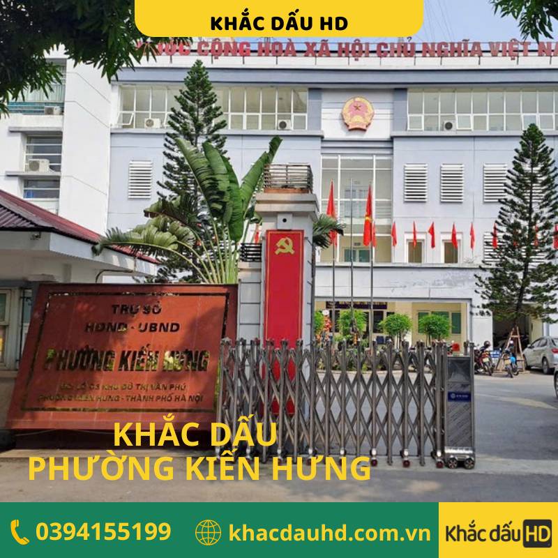 dịch vụ khắc dấu phường Kiến Hưng