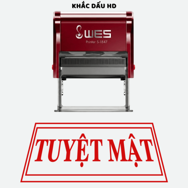 mẫu dấu tuyệt mật