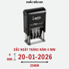 mẫu dấu dập date nhỏ 4mm