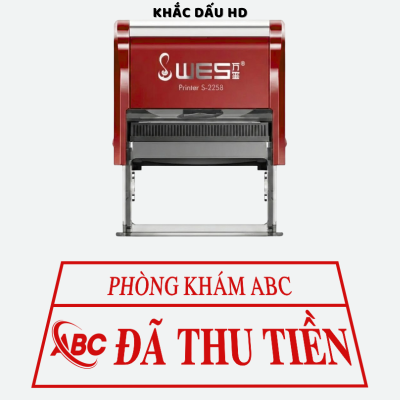 mẫu dấu đã thu tiền 1